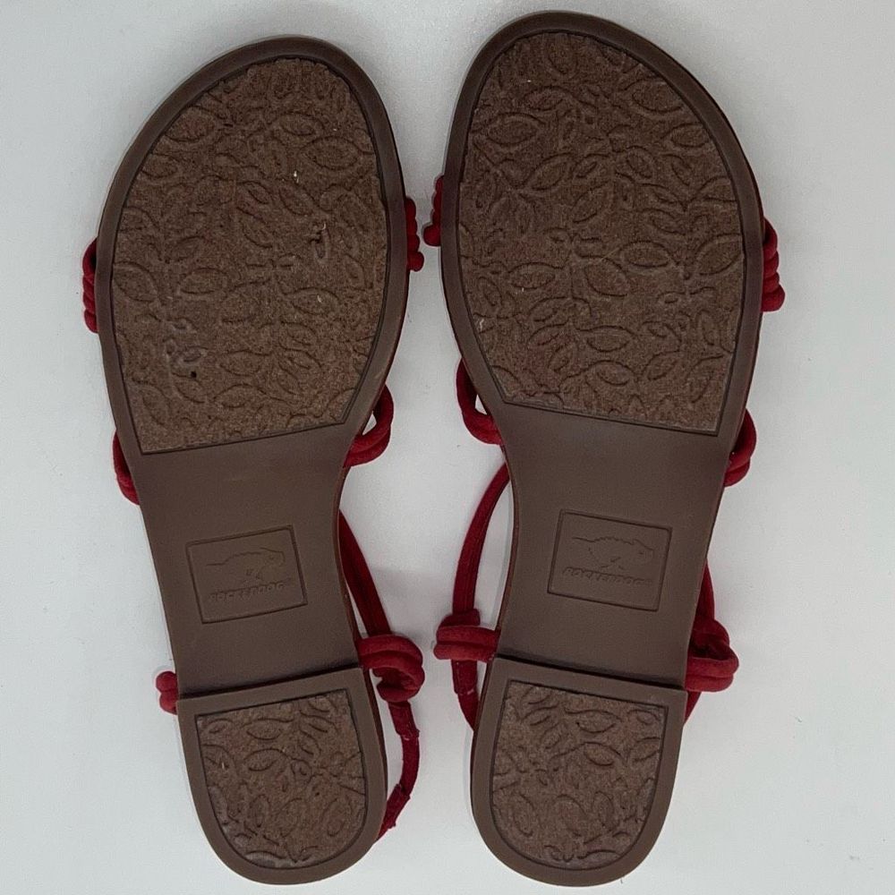 Rocket Dog Rope Strappy Sandals in Rust - Picture 5 of 11